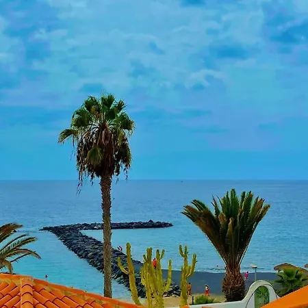 Elegant 2 Bedroom Duplex On Frontline Of Tenerife's With Gorgeous Sea Views! Lejlighed