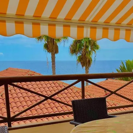 Elegant 2 Bedroom Duplex On Frontline Of Tenerife's With Gorgeous Sea Views! Daire